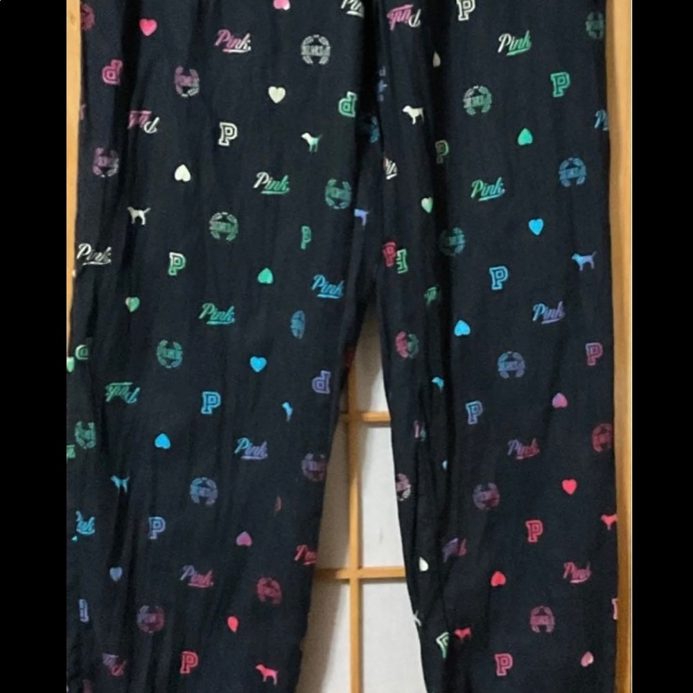 Pink Rainbow Pajama Pants